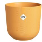 elho jazz round 16 cm amber yellow műanyag növénytartó