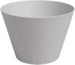 Artevasi Porto Bowl Mate 20 cm Light Grey műanyag növénytartó