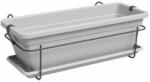 Artevasi Venezia Plant Box Balcony Kit 50 cm Light grey műanyag növénytartó