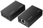 LogiLink HDMI bővítőkészlet (TX+RX) Cat. 5/6 akár 120 m-ig (HD0023) - dellaprint