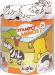 Aladine Stampo Minos Set de sigilare 10 Bucăți-Safari (85100)