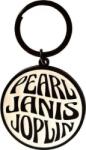 Janis Joplin Pearl Emblem Mono Breloc (JOPKEY02)