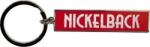 Nickelback White Logo Red Ключодържател (<![CDATA[NKBKEY05]]>)