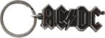 AC/DC 3D Silver Logo Breloc (ACDCKEY14)