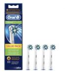 Oral-B EB50-4 CrossAction Pótfej - ValuePack, 4 Darab, Fehér