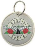Guns N' Roses Silver Circle Logo Breloc (GNRPATKEY02)