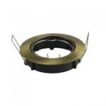 V-TAC Billenthető Olcsó slim spot lámpatest (kör), arany (23217)