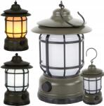  Újratölthető led usb kemping lámpa-Zöld (v14450_Z)