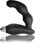 Rocks-Off Prosztata masszírozó, Rocks-Off, Bad-Boy 7, 11-15 cm, fekete, vibrátoros, 7 funkciós, íves kialakítású, orvosi szilikon, 1x AAA elemmel működő