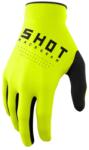 Shot Mănuși de motocross pentru copii Shot Raw Kid galben fluo lichidare (SHOA08-13D2-DK7)