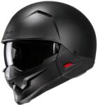 HJC Cască deschisă cu mască HJC i20N Solid Semi Flat neagră (HJC187370)