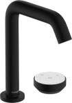 Hansgrohe Tecturis S, kétlyukú mosdócsaptelep 150 CoolStart EcoSmart+ lefolyókészlettel, fekete matt, HAN-73353670 (HAN-73353670)
