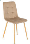 Mebel Elite Bézs Bársony Étkezőszék. FREDY