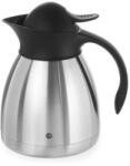 HENDI 446607 termoszkanna - 1, 5 l, fekete nyomógombbal (446607)