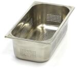Maxima Gasztronorm tartály 1/3 GN - Perforált - 10cm mély - 32, 5 x 17, 6cm - Rozsdamentes acél (09367621)