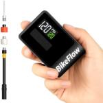 BIKEFLOW mini elektromos hordozható kerékpár pumpa 120 PSI fekete