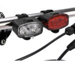 Trizand Kerékpár lámpa szett, LED világítás, USB