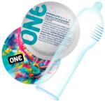 ONE Pleasure Plus - belső bordázatú óvszer (12db) - erotikashow