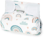 T-TOMI Ortopédiai pamut terpeszpelenka, szivárvány (3kg-ig)