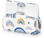 T-TOMI Ortopédiai pamut terpeszpelenka, kék szivárvány (3-6 kg)