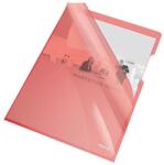 Esselte Genotherm, "L", A4, 150mikron, víztiszta felület, ESSELTE "Luxus", piros, 25db/cs (55433)