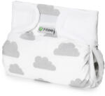 T-TOMI Ortopédiai pamut terpeszpelenka, szürke felhők (3kg-ig)