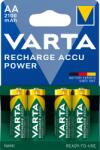 VARTA Tölthető elem, AA ceruza, 4x2100 mAh, előtöltött, VARTA "Power (56706 101 404) - tonerpiac