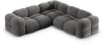 Cosmopolitan Design Canapea Loretto cu tapiterie din catifea (COS_COR_120_F1_LORETTO6) Canapea