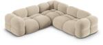 Cosmopolitan Design Canapea Loretto cu tapiterie din catifea (COS_COR_120_F1_LORETTO1) Canapea