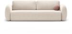 Cosmopolitan Design Canapea extensibila Tonale cu tapiterie din tesatura structurala (COS_3SF_214_F1_TONALE1) Canapea