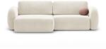 Cosmopolitan Design Coltar extensibil Tonale cu tapiterie din catifea (COS_CORF_121_F1_TONALE1) Canapea