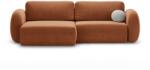 Cosmopolitan Design Coltar extensibil Tonale cu tapiterie din tesatura structurala (COS_CORF_214_F1_TONALE3) Canapea
