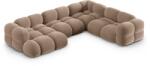 Cosmopolitan Design Coltar in forma de U Loretto cu tapiterie din catifea (COS_UR_120_F1_LORETTO2)