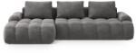 Cosmopolitan Design Coltar extensibil Linz cu tapiterie din catifea (COS_LCF_120_F1_LINZ5) Canapea