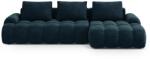 Cosmopolitan Design Coltar extensibil Linz cu tapiterie din catifea (COS_RCF_120_F1_LINZ4) Canapea