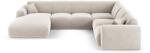 Cosmopolitan Design Coltar in forma de U Nolio cu tapiterie din catifea (COS_UR_184_F1_NOLIO1)