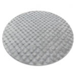 DW Covor rotund gri texturat Bubble Dimensiuni: 200 Covor