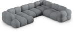 Cosmopolitan Design Coltar in forma de U Loretto cu tapiterie din tesatura structurala (COS_UR_193_F1_LORETTO6)