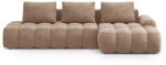 Cosmopolitan Design Coltar extensibil Linz cu tapiterie din catifea (COS_RCFO_120_F1_LINZ2) Canapea