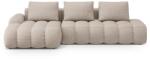 Cosmopolitan Design Coltar extensibil Linz cu tapiterie din tesatura structurala (COS_LCFO_193_F1_LINZ2) Canapea