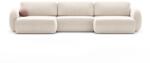 Cosmopolitan Design Coltar extensibil in forma de U Tonale cu tapiterie din tesatura structurala (COS_UF_214_F1_TONALE1) Canapea