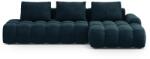 Cosmopolitan Design Coltar extensibil Linz cu tapiterie din catifea (COS_RCFO_120_F1_LINZ4) Canapea