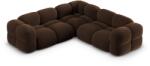 Cosmopolitan Design Canapea Loretto cu tapiterie din catifea (COS_COR_120_F1_LORETTO3) Canapea