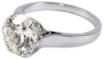 Ékszershop Fehérarany gyémánt szoliter gyűrű (1324686)