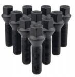 Getmann 10 x Hosszú Getmann Csavar M14x1.5x35mm Kúp alakú, 17-es kulcsnyílás (B66/SG10 BLACK)