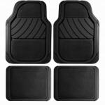 Polgum Autószönyegek, kaucsuk-velúr, fekete, méretek: elülső 66×45cm, hátsó 35.5×45cm