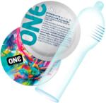 ONE Pleasure Plus - belső bordázatú óvszer (12db) - sexshopcenter