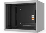 Legrand hálózati rackszekrény 19` 20U SZÉL: 600 MÉLY: 600 MAG: 982 szürke egyrészes üvegajtós készre szerelt MAX: 65 kg (EVO20U6060)