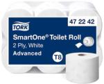 Tork Hartie igienica TORK SmartOne Advanced T8, 2 straturi, 207 m/rola, 6 role/set (TK472242)