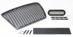  AUDI A6 C6 4F 2004-2011 lakkozott fekete RS stílusú hűtőrács emblématartóval